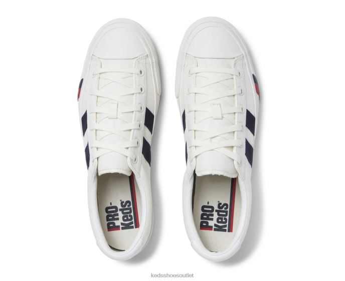 Footwear Royal Plus Canvas Unisex Keds 4D6HZ256 White Navy