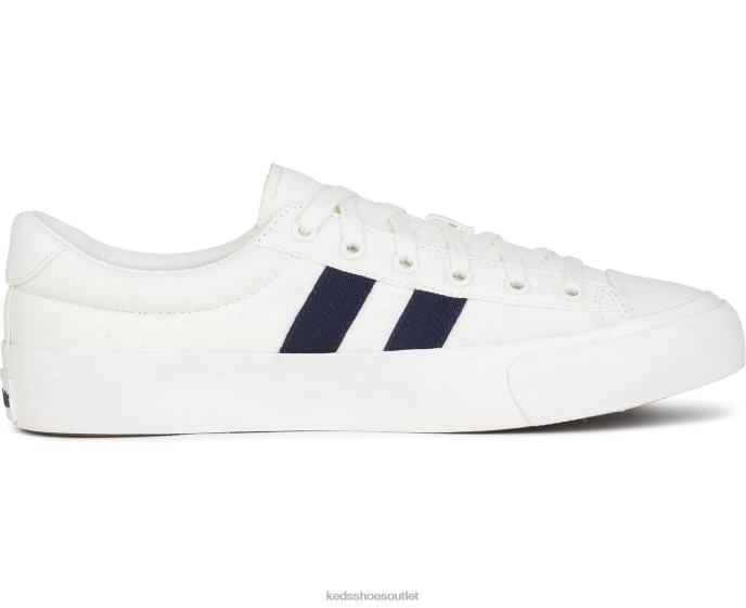 Footwear Royal Plus Canvas Unisex Keds 4D6HZ256 White Navy