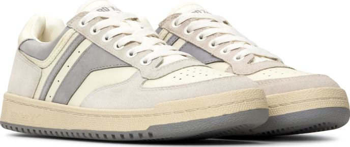 Footwear Skyhawk Lo Leather Mix Unisex Keds 4D6HZ211 Cream