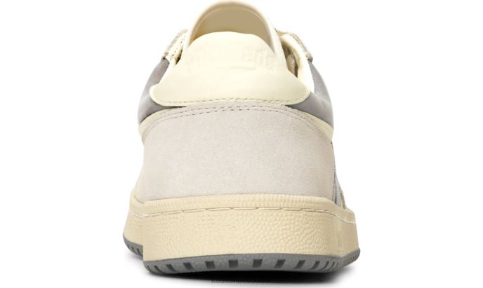 Footwear Skyhawk Lo Leather Mix Unisex Keds 4D6HZ211 Cream