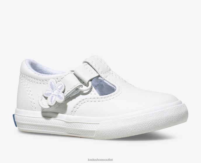 Footwear Daphne T-Strap Leather Sneaker Big Kid Keds 4D6HZ237 Soft