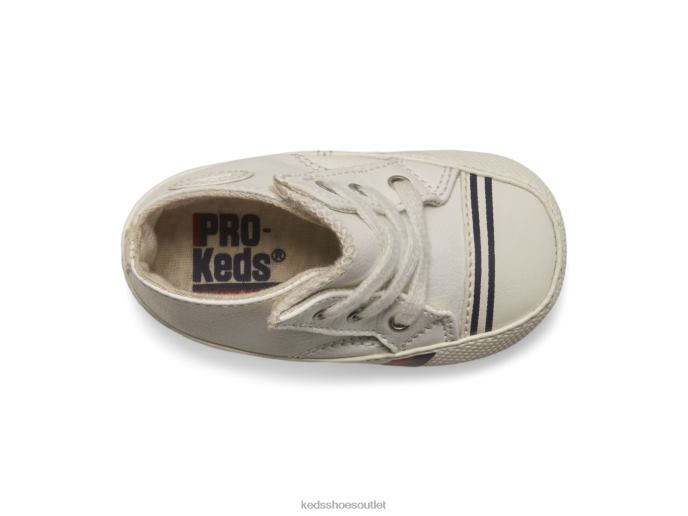 Footwear Royal Hi Crib Sneaker Little Kid Keds 4D6HZ267 White