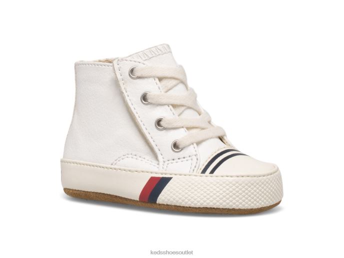 Footwear Royal Hi Crib Sneaker Little Kid Keds 4D6HZ267 White
