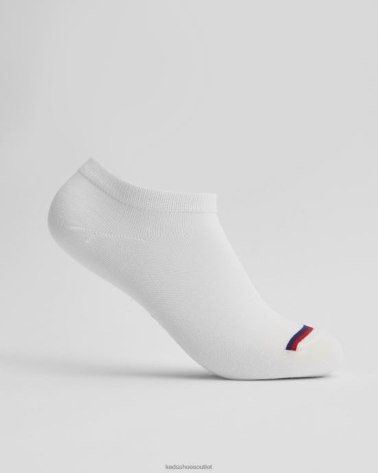 Accessories 6 PK Low Show Socks Big Kid Keds 4D6HZ253 White