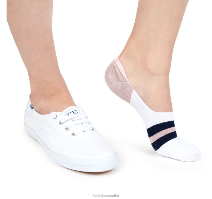 Accessories 3 Pk Classic Sneaker Liner Socks Women Keds 4D6HZ214 Pink