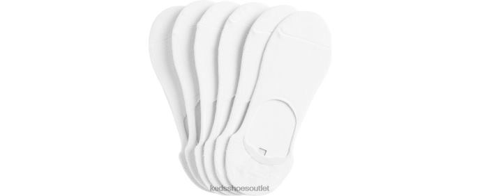 Accessories 6 Pk Classic Sneaker Liner Socks Women Keds 4D6HZ215 White