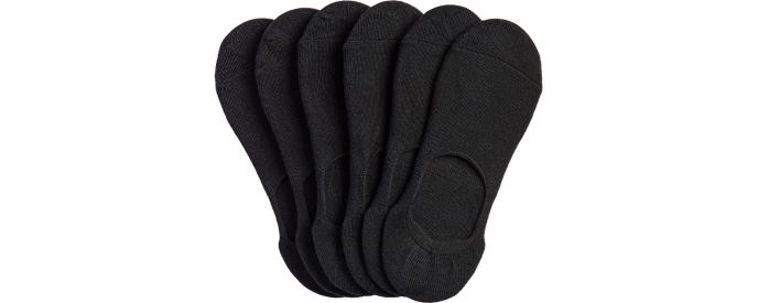 Accessories 6 Pk Classic Sneaker Liner Socks Women Keds 4D6HZ217 Black