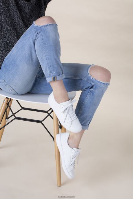 Footwear Ace Leather Sneaker Women Keds 4D6HZ128 White