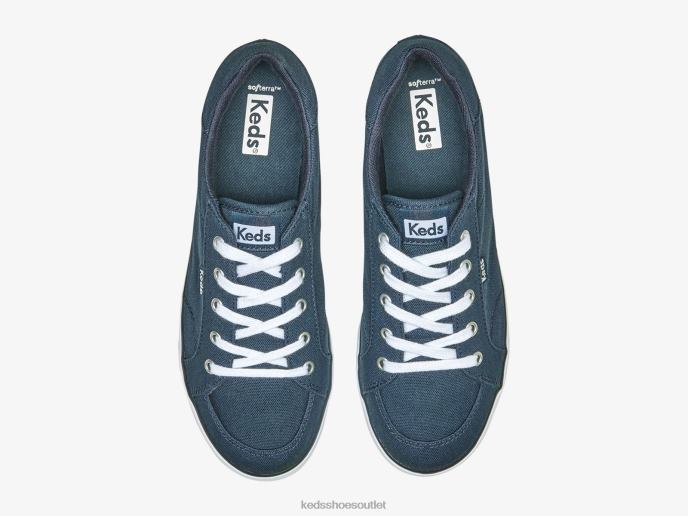 Footwear Center III Canvas Sneaker Women Keds 4D6HZ80 Navy