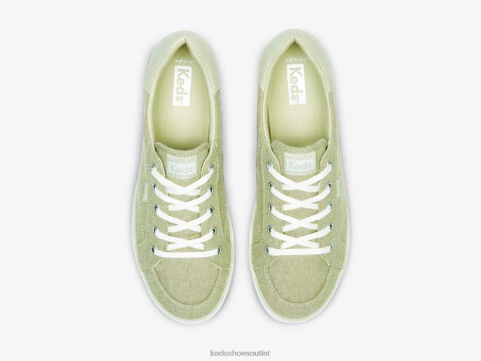 Footwear Center III Chambray Sneaker Women Keds 4D6HZ165 Tan