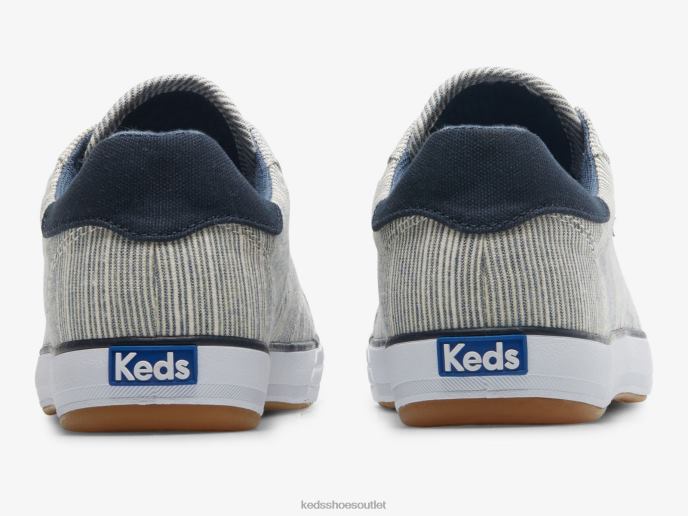 Footwear Center III Slub Stripe Sneaker Women Keds 4D6HZ154 Navy Stripe