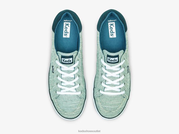 Footwear Center III Slub Stripe Sneaker Women Keds 4D6HZ154 Navy Stripe