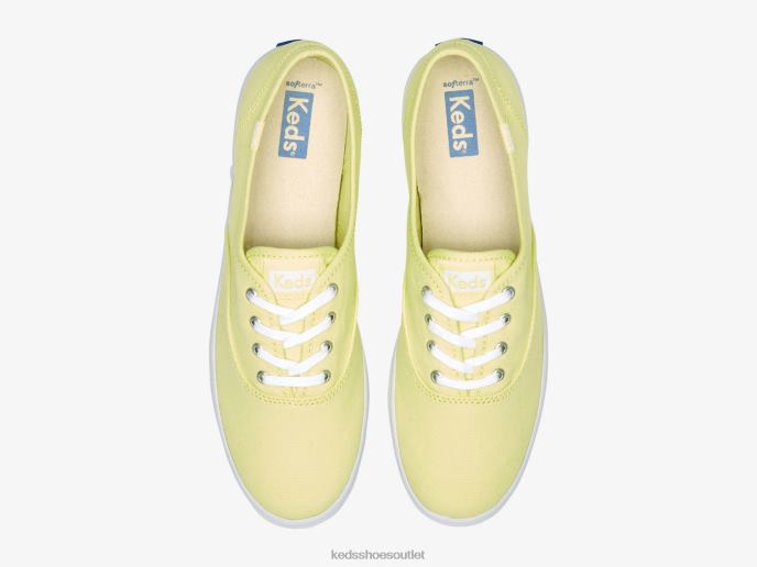 Footwear Champion Canvas Seasonal Washable Sneaker Women Keds 4D6HZ174 Sunny Lime