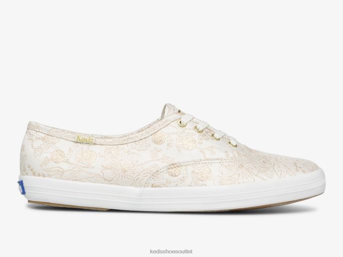 Footwear Champion Colette Jacquard Sneaker Women Keds x Rifle Paper Co. 4D6HZ129 Ivory