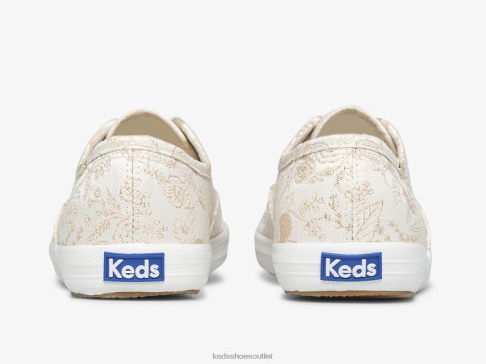 Footwear Champion Colette Jacquard Sneaker Women Keds x Rifle Paper Co. 4D6HZ129 Ivory