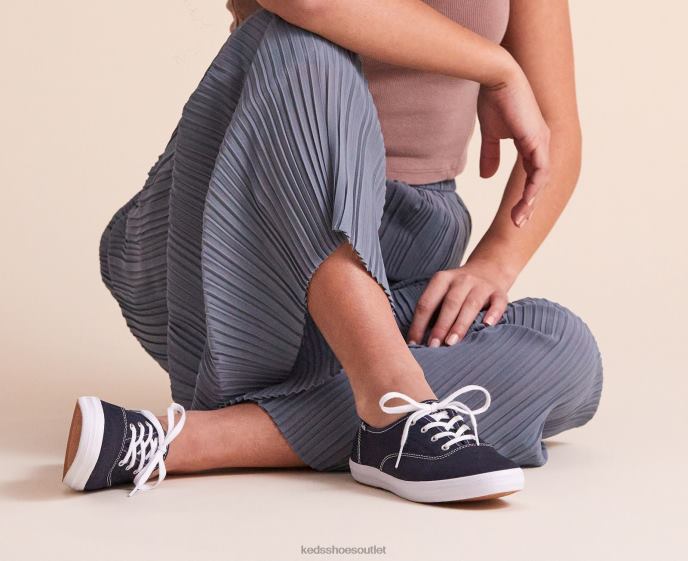 Footwear Champion Feat. Organic Cotton Sneaker Women Keds 4D6HZ110 Deep Navy