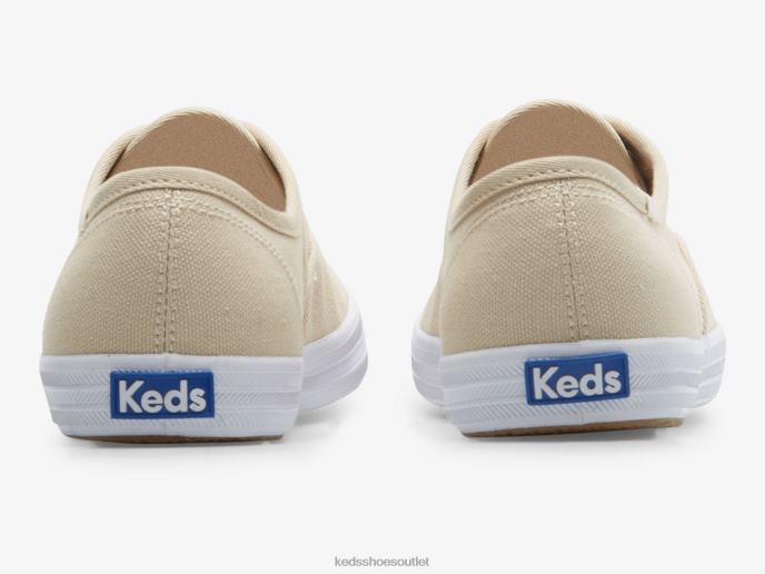 Footwear Champion Feat. Organic Cotton Sneaker Women Keds 4D6HZ149 Oatmeal