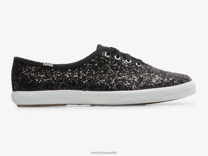 Footwear Champion Glitter Celebration Sneaker Women Keds 4D6HZ103 Black