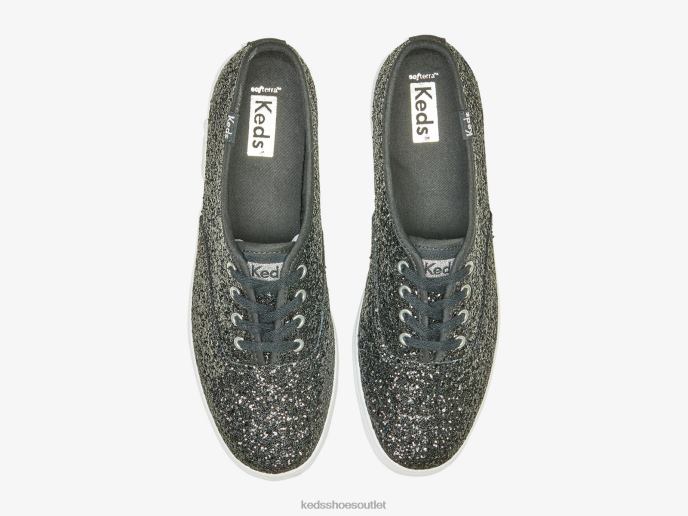Footwear Champion Glitter Celebration Sneaker Women Keds 4D6HZ103 Black
