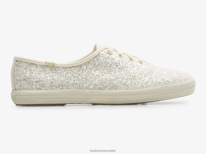 Footwear Champion Glitter Celebration Sneaker Women Keds 4D6HZ104 Cream