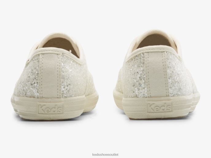 Footwear Champion Glitter Celebration Sneaker Women Keds 4D6HZ104 Cream