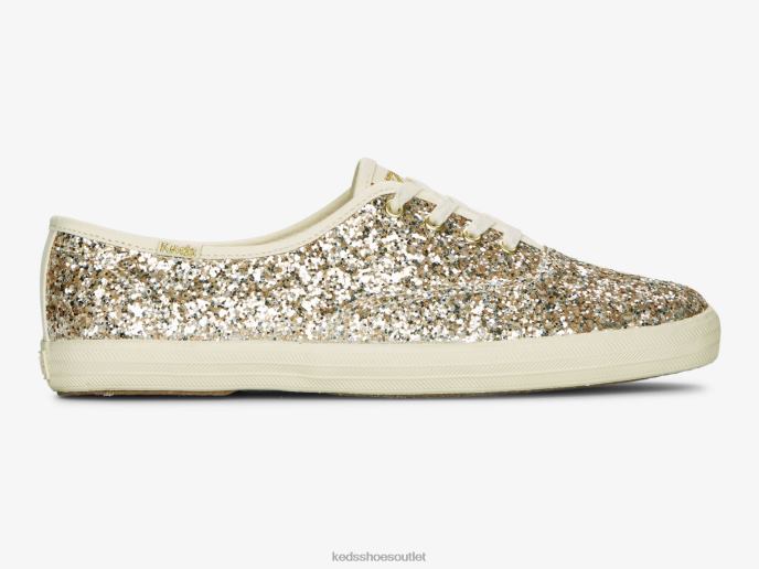 Footwear Champion Glitter Celebration Sneaker Women Keds 4D6HZ105 Gold