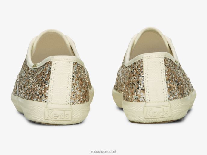 Footwear Champion Glitter Celebration Sneaker Women Keds 4D6HZ105 Gold