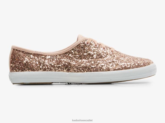 Footwear Champion Glitter Celebration Sneaker Women Keds 4D6HZ106 Rose Gold