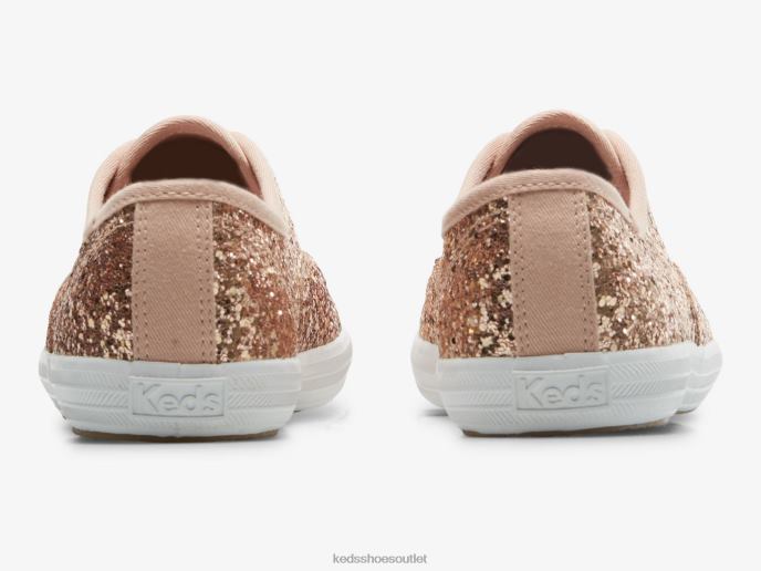 Footwear Champion Glitter Celebration Sneaker Women Keds 4D6HZ106 Rose Gold