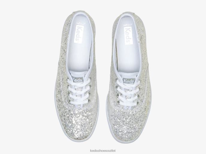 Footwear Champion Glitter Celebration Sneaker Women Keds 4D6HZ107 White