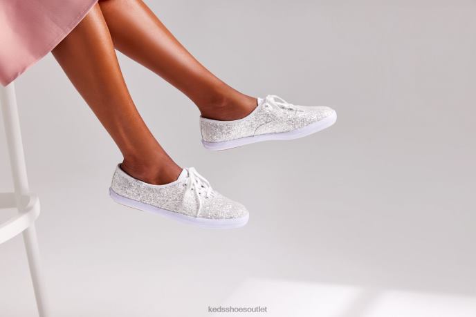 Footwear Champion Glitter Celebration Sneaker Women Keds 4D6HZ107 White
