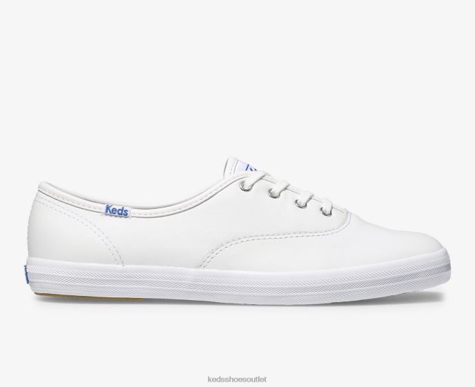 Footwear Champion Originals Leather Sneaker Women Keds 4D6HZ111 White