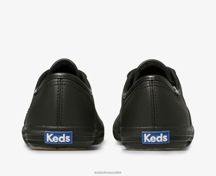 Footwear Champion Originals Leather Sneaker Women Keds 4D6HZ112 Black