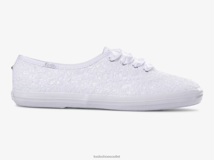 Footwear Champion Sequins Sneaker Women Keds 4D6HZ178 White