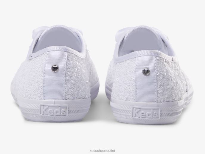 Footwear Champion Sequins Sneaker Women Keds 4D6HZ178 White