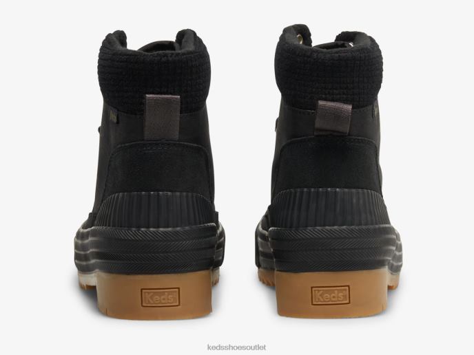 Footwear Fielder Boot Water Resistant Suede w/ Thinsulate Women Keds 4D6HZ206 Black