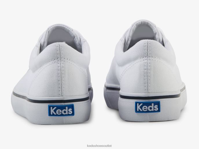 Footwear Jump Kick Canvas Sneaker Women Keds 4D6HZ121 White Navy