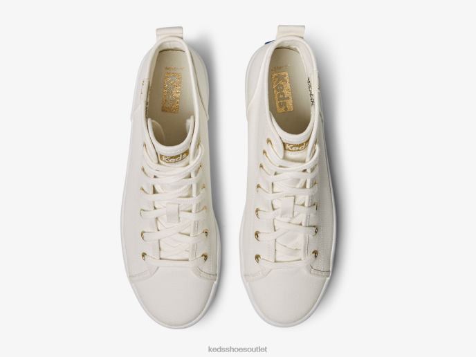 Footwear Kickstart Hi Canvas Sneaker Women Keds 4D6HZ113 White