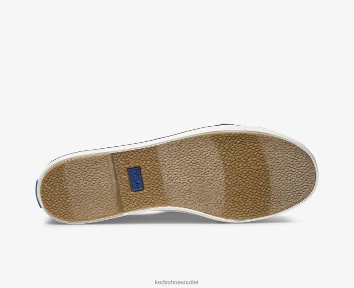 Footwear Kickstart Pennant Sneaker Women Keds 4D6HZ131 Off White Canvas
