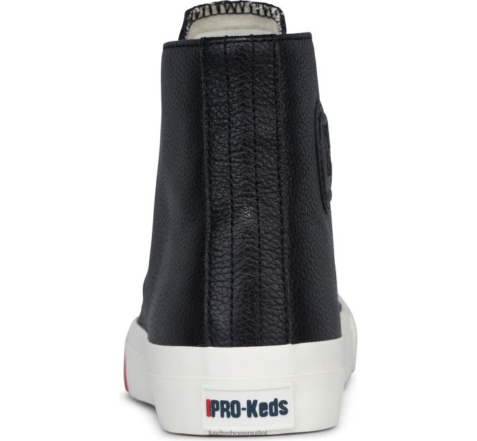 Footwear Royal Hi Leather Sneaker Unisex Keds 4D6HZ142 Black