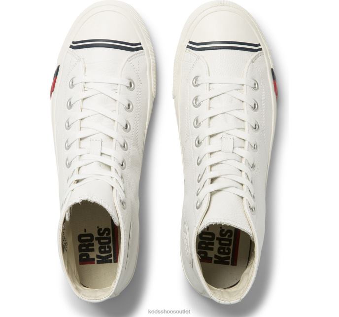 Footwear Royal Hi Leather Sneaker Unisex Keds 4D6HZ143 White