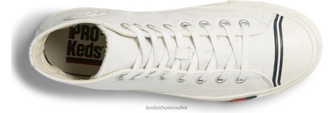 Footwear Royal Hi Leather Sneaker Unisex Keds 4D6HZ143 White