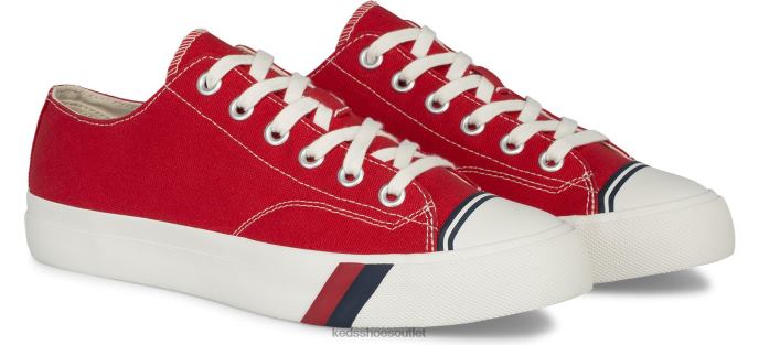 Footwear Royal Lo Canvas Sneaker Unisex Keds 4D6HZ144 Red