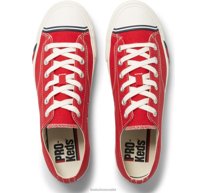 Footwear Royal Lo Canvas Sneaker Unisex Keds 4D6HZ144 Red