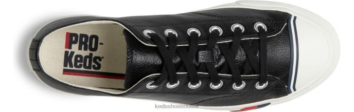 Footwear Royal Lo Classic Leather Sneaker Unisex Keds 4D6HZ135 Black