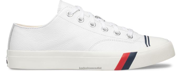 Footwear Royal Lo Classic Leather Sneaker Unisex Keds 4D6HZ136 White