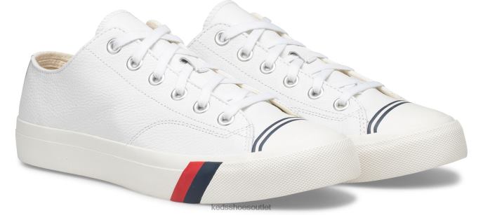 Footwear Royal Lo Classic Leather Sneaker Unisex Keds 4D6HZ136 White