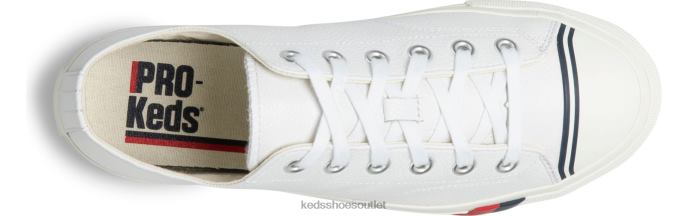 Footwear Royal Lo Classic Leather Sneaker Unisex Keds 4D6HZ136 White