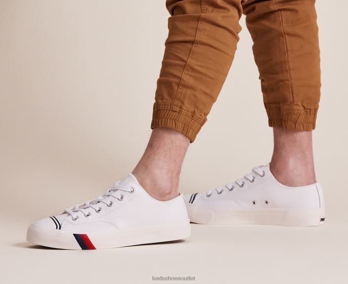 Footwear Royal Lo Classic Leather Sneaker Unisex Keds 4D6HZ136 White