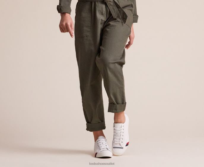 Footwear Royal Lo Classic Leather Sneaker Unisex Keds 4D6HZ136 White